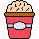 Pipoca Comida Cinema Ícone