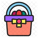 Printemps Panier Oeuf Icon