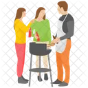 Pique Nique Entre Amis Pique Nique Pique Nique En Famille Icône