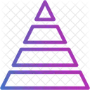 Piramide Grafico Piramidal Grafico Icono