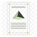 Piramide Triangular Geometria Matematica Forma De Triangulo Icono