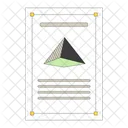 Piramide Triangular Geometria Matematica Forma De Triangulo Icono