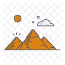 Piramides De Giza Icono