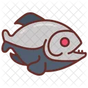 Piranha Fish Clown Knifefish Icon