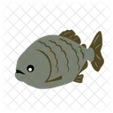 Piranha Amazon River Sea Creature Icon