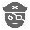 Pirat Kapitan Totenkopf Symbol