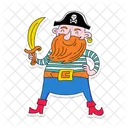 Pirat Bandit Piraten Icon