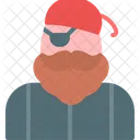 Pirata Navio Tripulacao Ícone