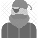 Pirata Navio Tripulacao Ícone