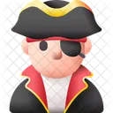 Pirata Piratas Bandido Icono
