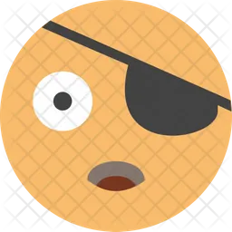 Pirata Emoji Icono