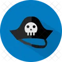 Pirata Sombrero Misterio Icono