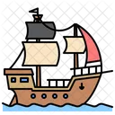 Pirate Ship Classic Icon