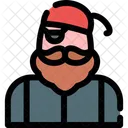 Pirate Ship Crew Icon