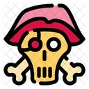 Pirate Skull Piracy Icon