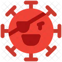 Pirate Coronavirus Emoji Coronavirus Icon