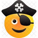 Pirate Emoji Emoticons Icon