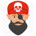 Barbe Noire Pirate Barbe Noire Costume De Pirate Icône