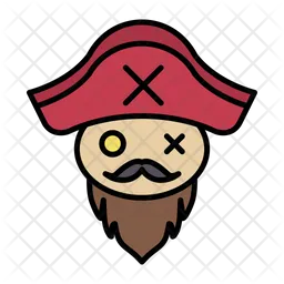 Pirate Beard  Icon