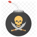 Pirate Bomb Exploding Weapon Bombshell Icon