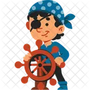 Pirate Boy Character Icon