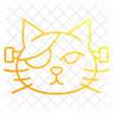 Pirate Cat Animal Emoticon Icon