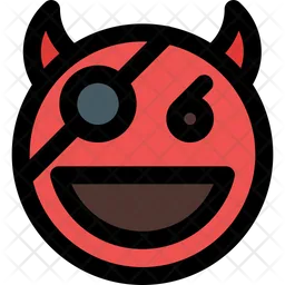 Pirate Devil Emoji Icon