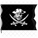 Pirate Flag Smile Icon