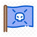 Flagsea Pirate Cross Icon