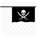 Pirate Flag Skull Icon