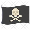Pirate Flag Jolly Roger Pirate Skull Icon
