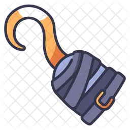Pirate Hand Hook  Icon