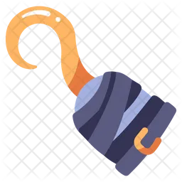 Pirate Hand Hook  Icon