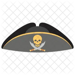 Pirate Hat  Icon