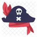 Hat Pirate Skull Icon