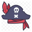 Hat Pirate Skull Icon