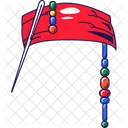 Cartoon Headwear Pirate Icon