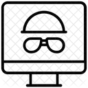 Pirate Informatique Pirate Informatique Piratage Informatique Icône
