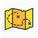 Pirate Map  Icon