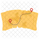 Pirate Map Chart Location Icon