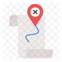 Location Map Navigation Icône