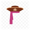 Pirate Hat Skull Icon