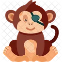Pirate Monkey Pirate Adventure Icon