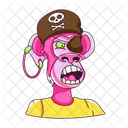 Pirate Monkey Monkey Monkey Character Icon