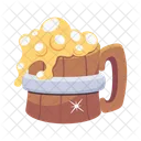 Wooden Mug Beer Mug Pirate Mug Icon