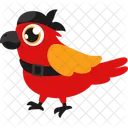 Pirate Parrot Icon