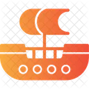 Pirate Ship Nautical Sail Icon