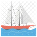 Pirate Ship Pirate Boat Pirate Sloop Icon