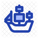 Sail Pirates Simple Icon