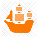 Sail Pirates Simple Icon